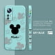 thumbnail image 3 of Case For Xiaomi 13 12 12S 11 11T 10 10S 9 9SE 8 Pro Ultra Lite Colour Simple Liquid Silicone Case Anime Cute Mickey Minnie Mouse, 3 of 5