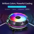 thumbnail image 1 of LANSHUO Low Profile RGB CPU Air Cooler Ventilador de refrigeración silencioso para Inter AMD, 1 of 9