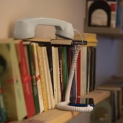 Retro Phone Handset for Smartphones, Wired Vintage Style Telephone Receiver Compatible with iPhone and Android Phones, Functional Novelty Gift Idea