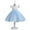 Sky Blue, variant on Godderr 3-12T Kids Toddler Girls Dresses Sequin Flower Girls Party Dress Host Performance Dresses Fly Fly Sleeve Wedding Party Gown