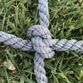 thumbnail image 4 of Cargo Climbing Net Kids, Climbing Rope Net Climb Netting Tree House Rock Outdoor Wall Indoor Treehouse Webbing Frame Nylon Playground Playhouse Safety Structure, for Adults Children Kids, 14mm, 4 of 5