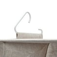 thumbnail image 5 of Household Essentials 4 Pocket Wide Organizer with Hangbar, Silver, 5 of 7