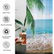 thumbnail image 4 of Cortina de ducha de playa tropical de 72" x 72", escena de playa de verano, isla oceánica, palmera, decoración de baño, cortina duradera para bañeras y duchas (ganchos no incluidos), 4 of 4