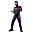 thumbnail image 1 of MARVEL’S MILES MORALES MUSCLE SUIT COSTUME - Muscle Jumpsuit with Printed Design and Polyfill Stuffing with Fabric Mask, 1 of 2