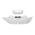 thumbnail image 3 of SUNLITE Square Classic White Glass Finish Ceiling Fixture, 3 of 3