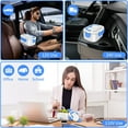 thumbnail image 3 of Electric Lunch Box 60W Food Warmer Heater 12V 24V 110V Faster Heated Lunch Box for Car/Truck/Home Portable Heating Boxes with 1.5L 306 SS Container Fork & Spoon, 3 of 7