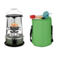 thumbnail image 1 of Green Bag Complete Set - DMY-2310T Portable Paraffin Heater with Auto-Shutoff, 6L Tank for 19H Heating, Adjustable Combustion, Cooking Table, Indoor/Outdoor Use for Camping, Ice Fishing & Home Warmth, 1 of 6