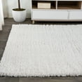 thumbnail image 3 of JONATHAN Y TANGO 5 x 8 Area Rug, Groovy Shag - White, CLD100A-5, 3 of 9