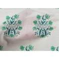 thumbnail image 4 of oneOone Cotton Poplin White Fabric Leaves & Flower Sewing Material Print Fabric By The Yard 42 Inch Wide-7T4, 4 of 4