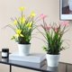 thumbnail image 3 of Plantas artificiales, flores simuladas, decoración de sala de estar, decoración creativa de escritorio en macetas, 3 of 3