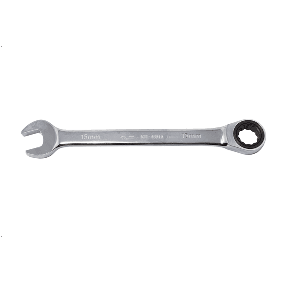 K-Tool 45515 15mm Metric 12-Point Standard Ratcheting Combo Wrench (EA)