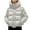 White, variant on Winter Padded Coat Warm Thickened Oversized Jacket Outerwear With Soft Comfortable Fabric Women'S Parkas