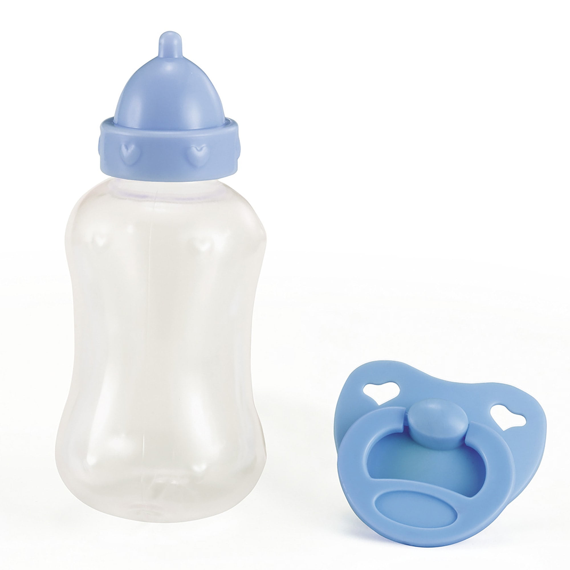 Hello 18" Baby Boy Doll W/ Blue Boat, Pacifier, Bottle, Matching Cap