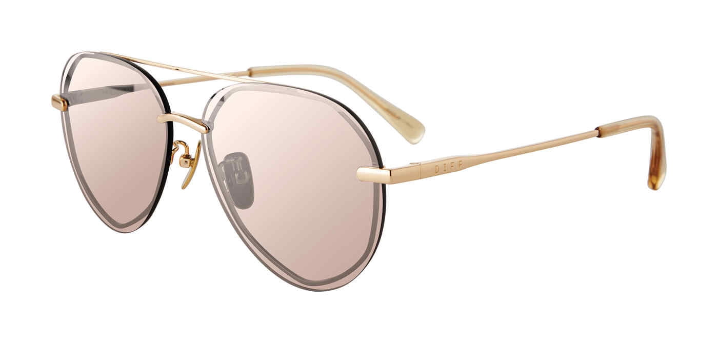 Lacoste Aviator Sunglasses L177S 714 Gold/Havana 57mm 177