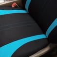 thumbnail image 4 of Car Seat Covers Front Seats and Rear Bench Air Mesh Fabric Rear Bench Split Polyester Easy Installation SUV CAR Woman Lady Femal ( Mint Full Set), 4 of 9