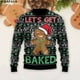 thumbnail image 3 of Suéteres de punto feos de Navidad con forma de hombre de jengibre, muérdeme, para Halloween, regalo de Navidad, para parejas, fiestas, unisex, informales, 1, 3 of 5