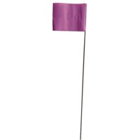 Value Brand Marking Flag, Purple, 3LVD6