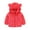 Watermelon Red, variant on Vedolay Girl Tops Girl's Dress Coat Ruffle Sleeves Wool Blend Outerwear,Sky Blue 5-6 Years