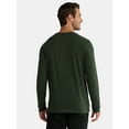 thumbnail image 2 of (3 pack) George Men's & Big Men's Cotton Crewneck T-Shirt with Long Sleeves, Size XS-3XL, 2 of 5