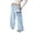 Blue, variant on Girls Straight Leg Pants Classic Casual Trousers Comfortable Kids Bottoms Everyday Wear Versatile School Outfits Pants Baby Basketball Flannel Pants Little Girls on Pants Junior Pants Little Girl