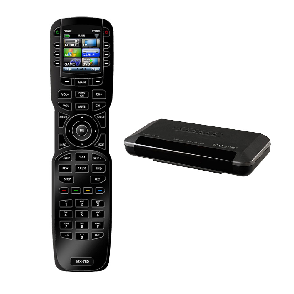 Universal Remote MX780 Color OLED IR/RF Hard Button Remote Control