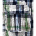 thumbnail image 3 of Aeropostale Mens Longer Long Plaid Casual Cargo Shorts, Verde, 27 Aeropostale Carga, 3 of 3