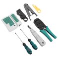 thumbnail image 1 of RJ Connector Crimper, Steel Blade Wire Stripper RJ45 Crimping Tool  For Maintenance, 1 of 8