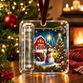 thumbnail image 6 of Christmas Cash Gift Ornament, Christmas Decoration Wallet Pendant, Clear Acrylic Cash Holder Ornament for Tree Hanging and Gift, 6 of 8