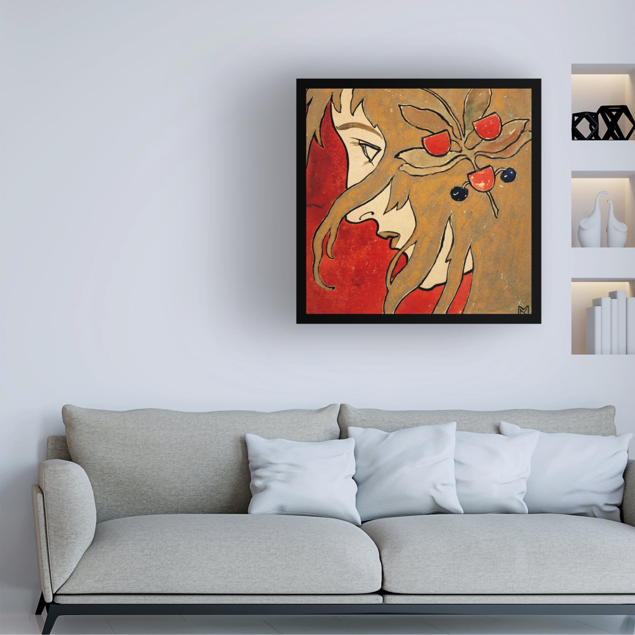 Trademark Fine Art 'Koloman Moser' Canvas Art by Vintage Lavoie