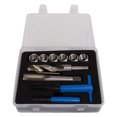 thumbnail image 2 of Screws Rethread Tool，High Speed Steel Thread Repair Kit With Storage Box Automotive Rethreading Tools For Restoring Worn Threads, 2 of 8