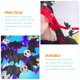 thumbnail image 4 of 4pcs Corros para el cabello para niñas Skeleton Bat Scrunchies Cabello Bandas para el cabello, 4 of 5