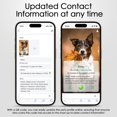 thumbnail image 4 of QR Code Dog Tag, Smart ID Tags, Dog Tags Personalized Lightweight Silent ID Tag for Kids Pets Bags Keys, Black, 4 of 6