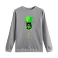 thumbnail image 6 of Wowcloth Women's St. Patrick's Day Print Sweatshirt, Long Sleeve Round Neck Fashion Casual Top for Everyday Wear and Holiday Activities, 6 of 7
