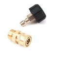 thumbnail image 3 of MYG Adaptateur de Laveuse Haute Pression 5000PSI M22 Kit de Connexion Rapide Pivotant 1/4 Pouces, 3 of 9