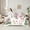 Pink Green White, variant on Manfei Cute Xmas Snowmen 7-Piece Bedding Comforter Set,Merry Christmas King Bedding Sets,Blue Sliver Bed Sheets,Ultra Soft Home Decor Reversible