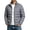 Gray, variant on Men's Heavyweight Puffer Jacket Stand Collar Zip Up Warm Coat Packable Winter Outwear for Casual and Travel