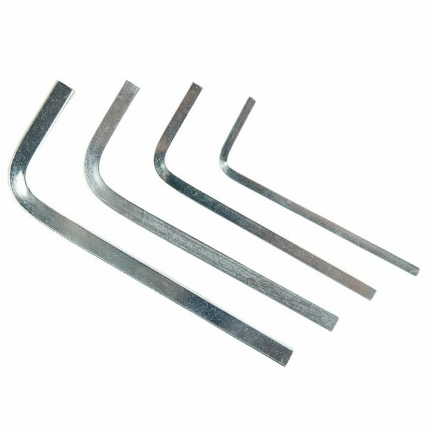 MYG 4pcs L Shape Square Head Wrench Square Key 4 Point Wrench