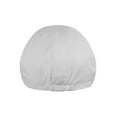 thumbnail image 4 of NYFASHION101 Fashionable Solid Color Unisex Cotton Duck Bill Newsboy Ivy Cap, White, 4 of 4