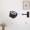 thumbnail image 4 of Lámpara de pared magnética portátil desmontable con LED redondo, fuente de luz de tres colores, carga USB ajustable, luz de noche de perforación sin cables, 4 of 5
