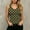 *Army Green, variant on ClodeEU Women's V Neck Sleeveless Polka Dot Tank Top,Fitted Ribbed Knit Basic Slim Fit Camisole Army Green,Women's Plus L