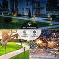 thumbnail image 2 of 6 Pack Large Outdoor Solar Flame Lights - Waterproof Solar Torch Light, Solar Powered Flickering Flame Lights, 2 of 4