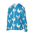 thumbnail image 2 of Fotbe Cartoon Chicken Men's Women's UPF 50+ Sun Protection Jacket Hooded Cooling Shirt with Pockets Hiking Outdoor Performance-Large, 2 of 9