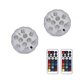 thumbnail image 1 of Luces LED sumergibles de 2 piezas con control remoto, luces multicolores para acuarios, impermeables, a pilas, para jacuzzis, fuentes, cascadas y acuarios de interior., 1 of 5