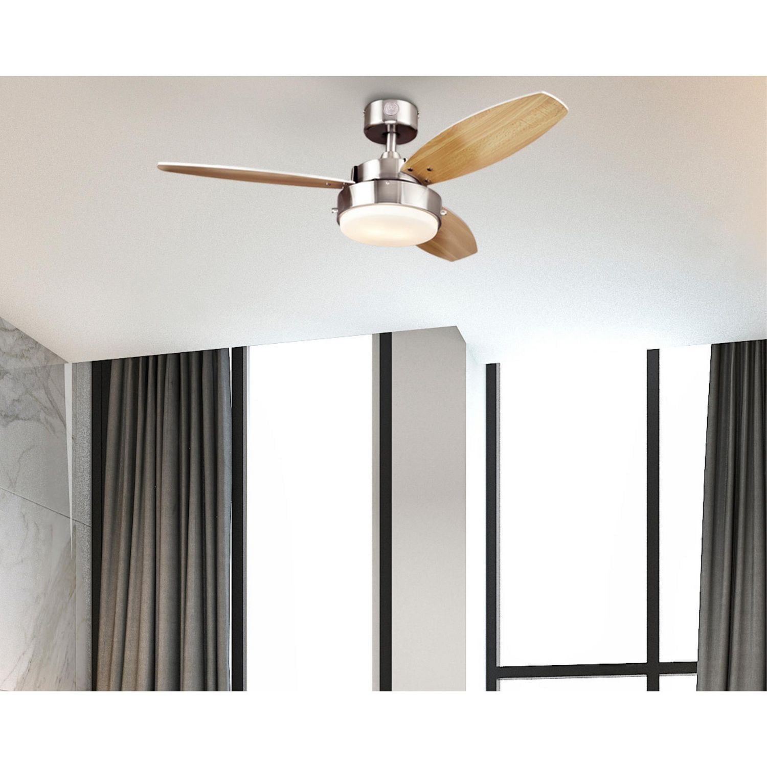 Westinghouse Alloy 42" Indoor Ceiling Fan in Brushed Nickel