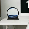 thumbnail image 3 of yuehuaidai Moving Sand Art Decor 3D Liquid Sand Art Picture Ornament Desk Ornament for Home Decor, 3 of 8