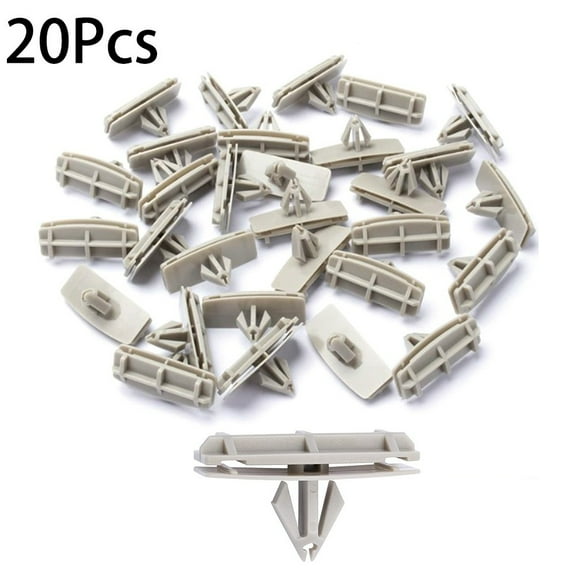 Mduoduo 20pcs Car Fender Flare Arrow Head Moulding Clips Retainer #55157055-AA For Jeep For Liberty For Wrangler For Chrysler Car Accessories