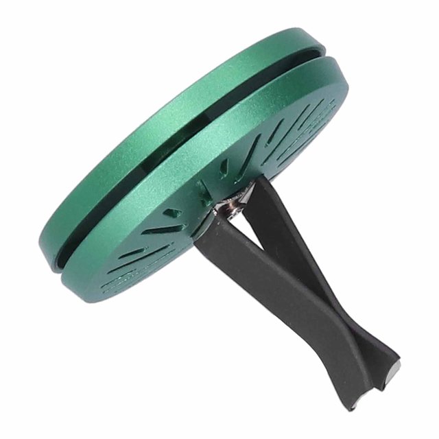 Ambientador Para Automóvil, Aromaterapia Para Automóvil Diseño Magnético Cómodo 2PCS Conveniente Para Ambientador Para El Hogar Para Difusor De Aire Para Automóvil OTVIAP Verde