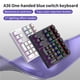 thumbnail image 3 of Teclado Numérico Mecánico, Teclado Numérico Con Cable USB C De 34 Teclas Con Retroiluminación RGB, Teclado Numérico Mecánico Para Computadora Portátil, PC, Escritorio, 3 of 7