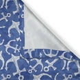 thumbnail image 4 of Ambesonne Ocean Valance Pack of 2, Marine Life Equipments, 54"X18", Azure Blue White, 4 of 5