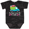 thumbnail image 3 of Inktastic Nana Loves Me Grandson Boys Boys Baby Bodysuit, 3 of 5